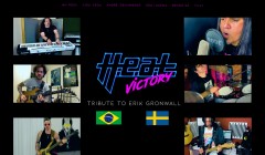 H.E.A.T: brasileiros fazem homenagem a Erik Grönwall 